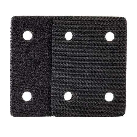 Uneeda EKASAND Sanding Pad  3 "x 4 " 4 Holes Pad Savers Hook & Loop, PK10 P-105695